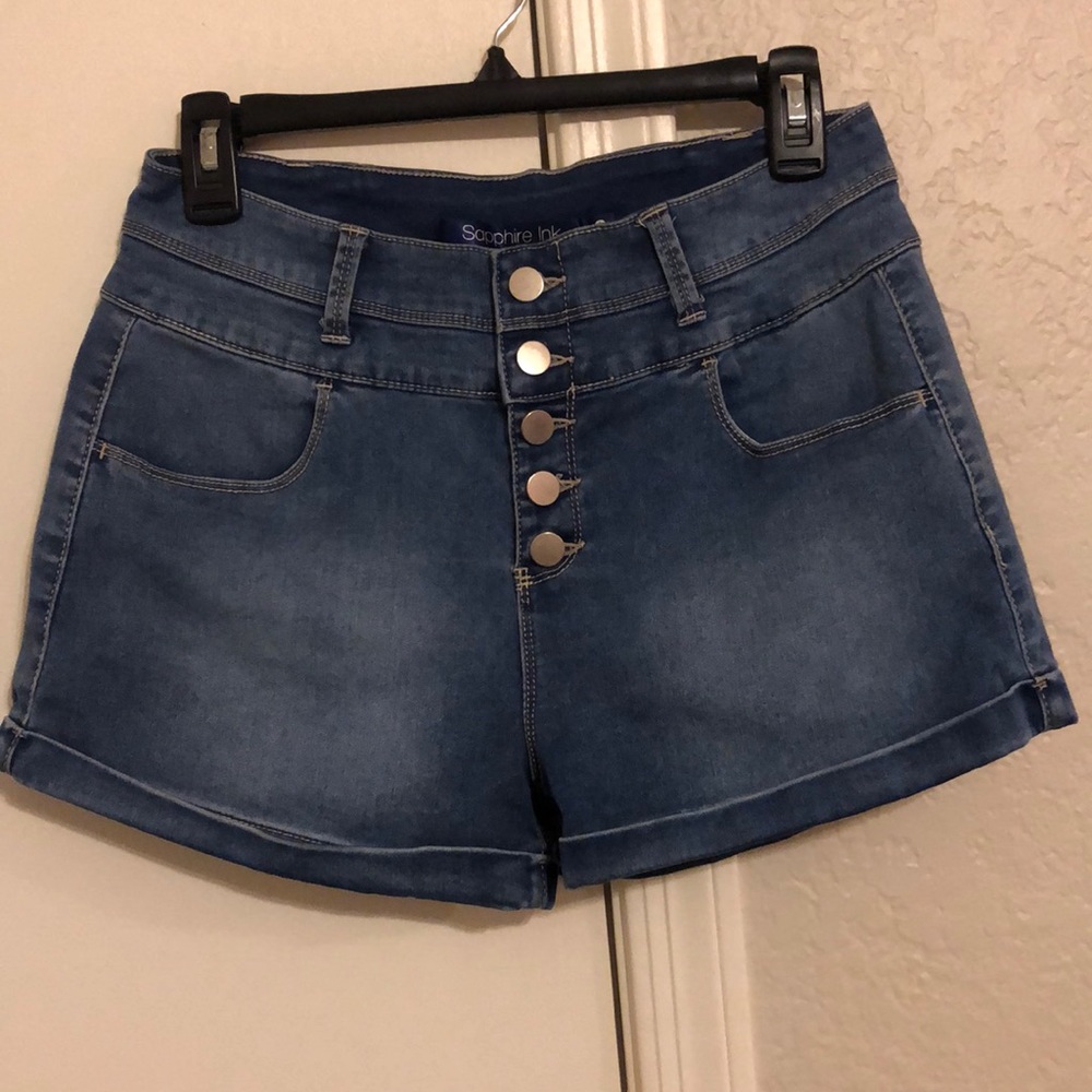 High Waisted Jean Shorts